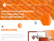 Tablet Screenshot of omperformance.com